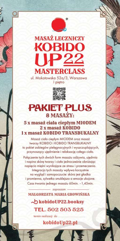 Pakiet x8 PLUS – voucher prezentowy KOBIDO UP22