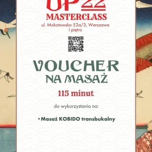 Voucher — 115 minut masażu — voucher KobidoUp22