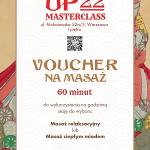 Voucher — 60 minut masażu — voucher KobidoUp22