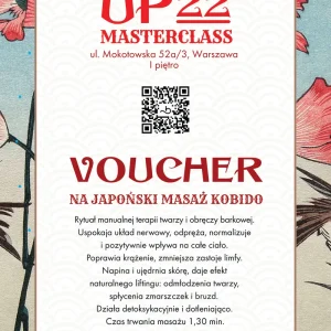 Voucher — Masaż Kobido — voucher KobidoUp22