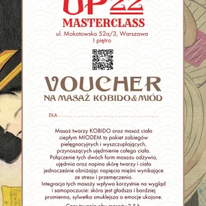 Voucher — Kobido + Miód — voucher KobidoUp22