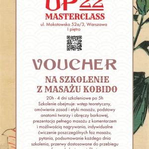 Szkolenie Kobido — voucher KobidoUp22