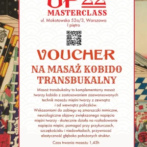 Voucher — Masaż Kobido Transbukalny — voucher KobidoUp22